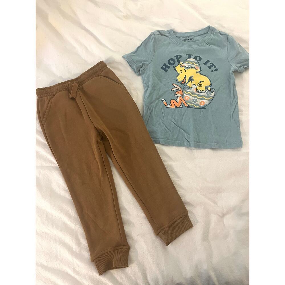 Toddler Outfit, Sweatpants & Tshirt